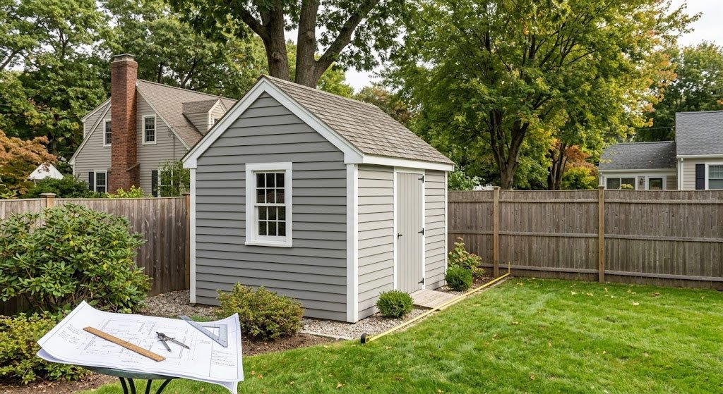 Understanding Massachusetts Shed Zoning Laws & Setbacks, dino sheds, massachussets
